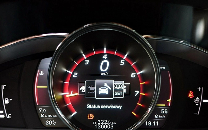 Volvo S60 cena 79899 przebieg: 136000, rok produkcji 2017 z Kraśnik małe 781